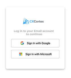 <img src="https://www.hostcomm.co.uk/uploads/login2.png#asset:121245:url" data-image="121245" alt="Setting up Email analytics is very easy Setting up Email analytics is very easy with CXCortex, just a few clicks.
